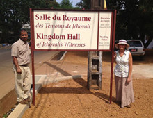 Kingdom Hall Sign in West Africa